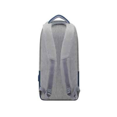 RIVACASE 7562 Plater Αντικλεπτική τσάντα πλάτης λάπτοπ 15,6'', γκρι/σκούρο μπλέ